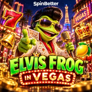Elvis Frog in Vegas after Spin Better registration